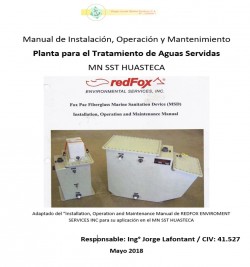 Manual operacion planta de Tratamiento