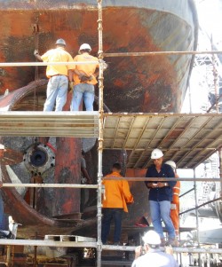 Chief Maintenance tugboat Massai  boatyard