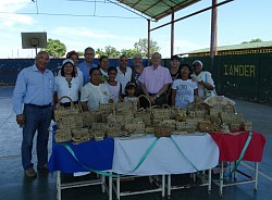 Water hyacinth handicraft